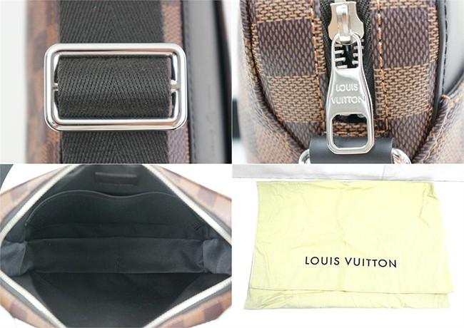 ルイヴィトン バッグ LOUIS VUITTON ショルダーバッグ ジェイク メッセンジャー PM ダミエ エベヌ N41568