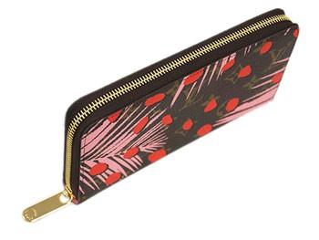 ルイヴィトン財布 LOUIS VUITTON　 モノグラム　ジャングル・ドット ジッピーウォレット シュガーピンクポピー　M41908