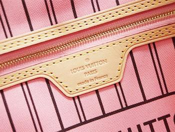 ルイヴィトンバッグ　LOUIS VUITTON　トートバッグ　ポーチ付き　モノグラム　ジャングル・ドット　ネヴァーフルMM　シュガーピンクポピー　M41979