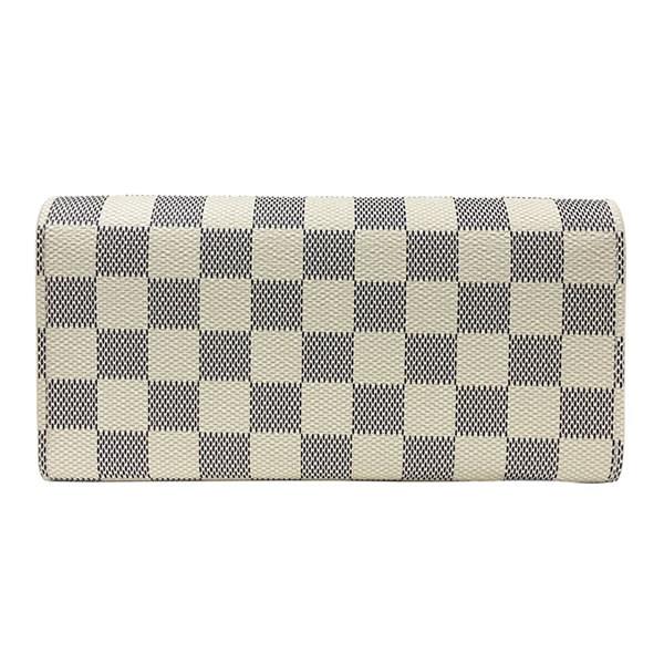 ルイヴィトン 長財布 LOUIS VUITTON ポルトフォイユ エミリー ダミエ アズール ローズ バレリーヌ N41625