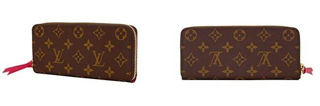 ルイ ヴィトンLOUIS　VUITTON　モノグラム　ラウンドファスナー長財布　ポルトフォイユ　クレマンス　Hot Pink　ホットピンク　M42119