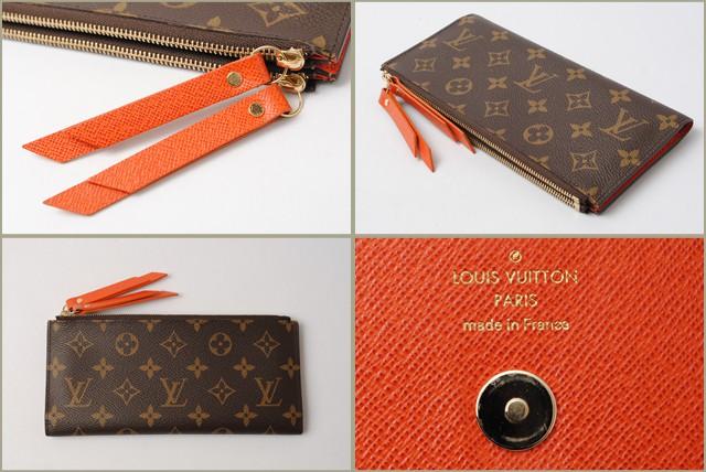 ルイヴィトン  LOUIS VUITTON 長財布 ポルトフォイユ・アデル モノグラム ピモン M61270