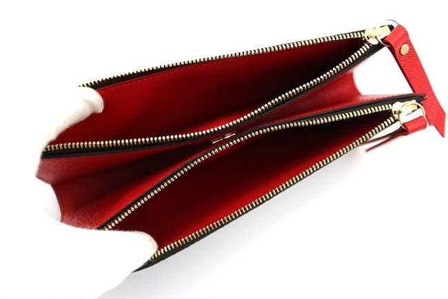 ルイヴィトン LOUISVUITTON モノグラム ライン コクリコ ポルトフォイユ アデル 長財布 M61287