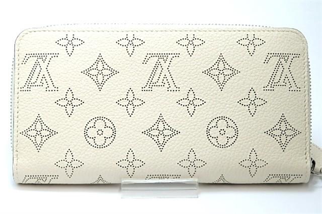 ルイヴィトン　マヒナ　ジッピーウォレット イヴォワール 長財布 M58431​