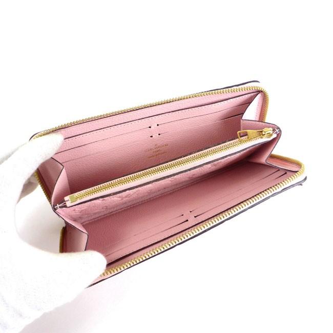 ルイヴィトンLOUIS VUITTON アンプラント ポルトフォイユ・クレマンス　ラウンドファスナー　長財布 M61265