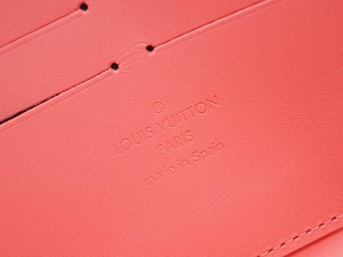 ルイヴィトンLOUIS VUITTON　　ヴェルニ　ラウンドジップ長財布　ヴェルニ　ジッピーウォレット　ポピーペタル　M61562