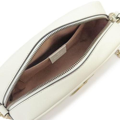 グッチ ショルダーバッグ  GUCCI ななめがけバッグ/ポシェット GG MARMONT キルティング レザー オフホワイト 447632 DTD1D 9022