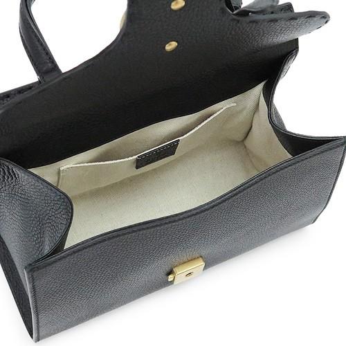 グッチ ハンドバッグ  GUCCI 2WAYショルダーバッグ GGマーモント レザー ブラック 442622 A7M0T 1000​