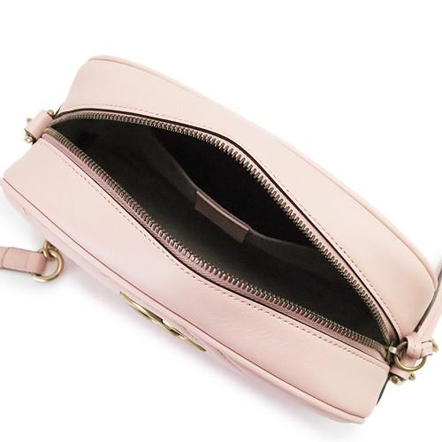 グッチ ショルダーバッグ  GUCCI ななめがけバッグ/ポシェット GG MARMONT キルティング レザー ライトピンク447632 DTD1T 5909