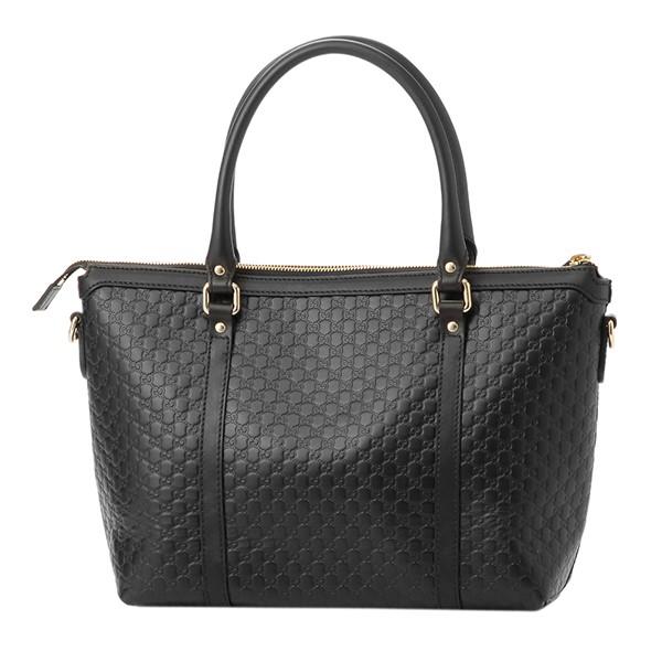 グッチ ハンドバッグ GUCCI  マイクロ グッチ シマ  レディース BLACK 黒 ブラック 2WAY ショルダーバッグ GG 型押し 449656 BMJ1G 1000​