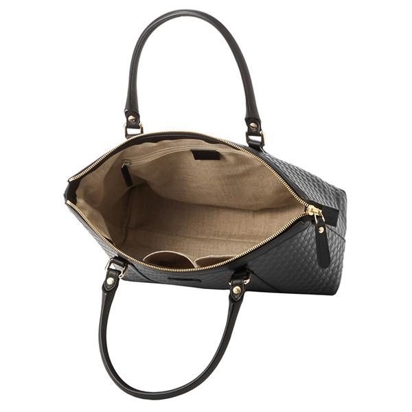 グッチ ハンドバッグ GUCCI  マイクロ グッチ シマ  レディース BLACK 黒 ブラック 2WAY ショルダーバッグ GG 型押し 449656 BMJ1G 1000​