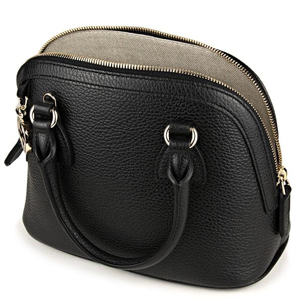 グッチ ハンドバッグ GUCCI  ドーラーカーフ レディース BLACK ブラック 黒 2WAY ショルダー クロスボディ 上品 フェミニン 449661 CAO0G 1000​