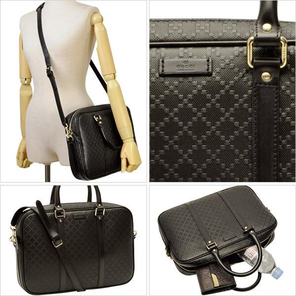 グッチGUCCI 2Wayブリーフケース/ビジネスバッグ メンズ ブラック 344357aiz1y1000 