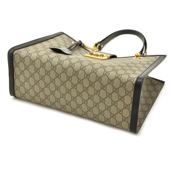 グッチ GUCCI バッグ ショルダーバッグ  【PADLOCK】 BEIGE/EBONY+NERO  479197 KHNKG 9769​