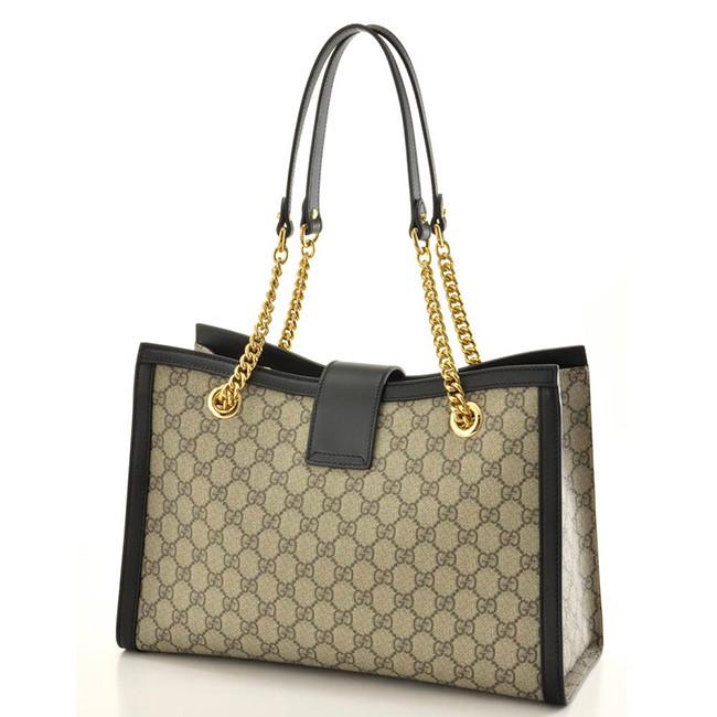 グッチ GUCCI バッグ ショルダーバッグ  【PADLOCK】 BEIGE/EBONY+NERO  479197 KHNKG 9769​