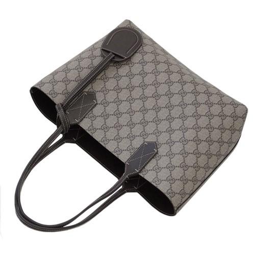 グッチ　バッグ　GUCCI　レディース　トートバッグ　スモール　リバーシブル　GGレザー　ベージュｘブラウン　アウトレット  372613-9643​