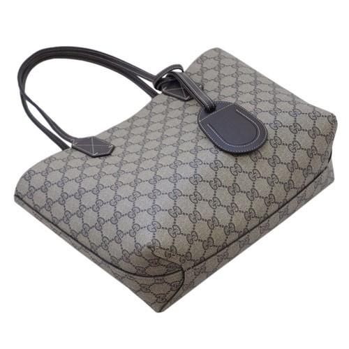 グッチ　バッグ　GUCCI　レディース　トートバッグ　スモール　リバーシブル　GGレザー　ベージュｘブラウン　アウトレット  372613-9643​
