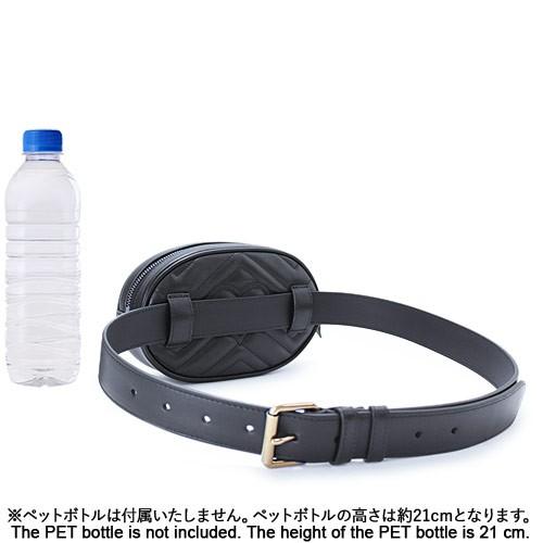 グッチ ベルト バッグ レディース GUCCI GGマーモント キルティングレザー 黒 ブラック 476434 DSVRT 1000 