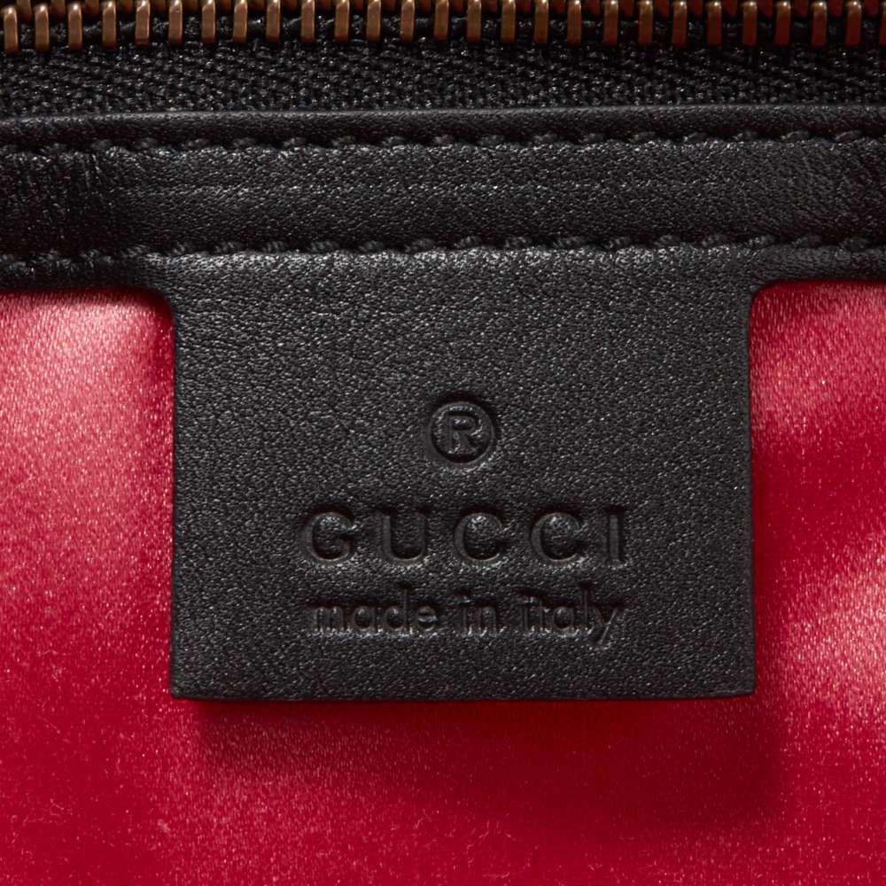 グッチ  GUCCI バッグ ショルダーバッグ 【GGマーモント】 ブラック×ホワイト系 443497 DRWST​