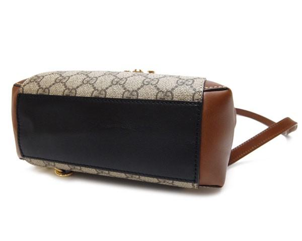 グッチ GUCCI バッグ リュックサック バックパック パドロック GGスプリーム ベージュ エボニー ブラック ブラウン レザー 本革  レディース  498194​