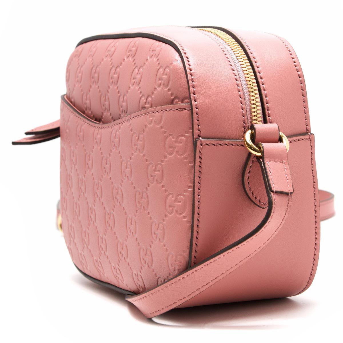 グッチ GUCCI ショルダーバッグ GGシグネチャー GG SIGNATURE ピンク レディース 453770 DMT1G 5812