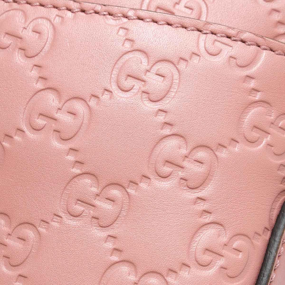 グッチ GUCCI ショルダーバッグ GGシグネチャー GG SIGNATURE ピンク レディース 453770 DMT1G 5812