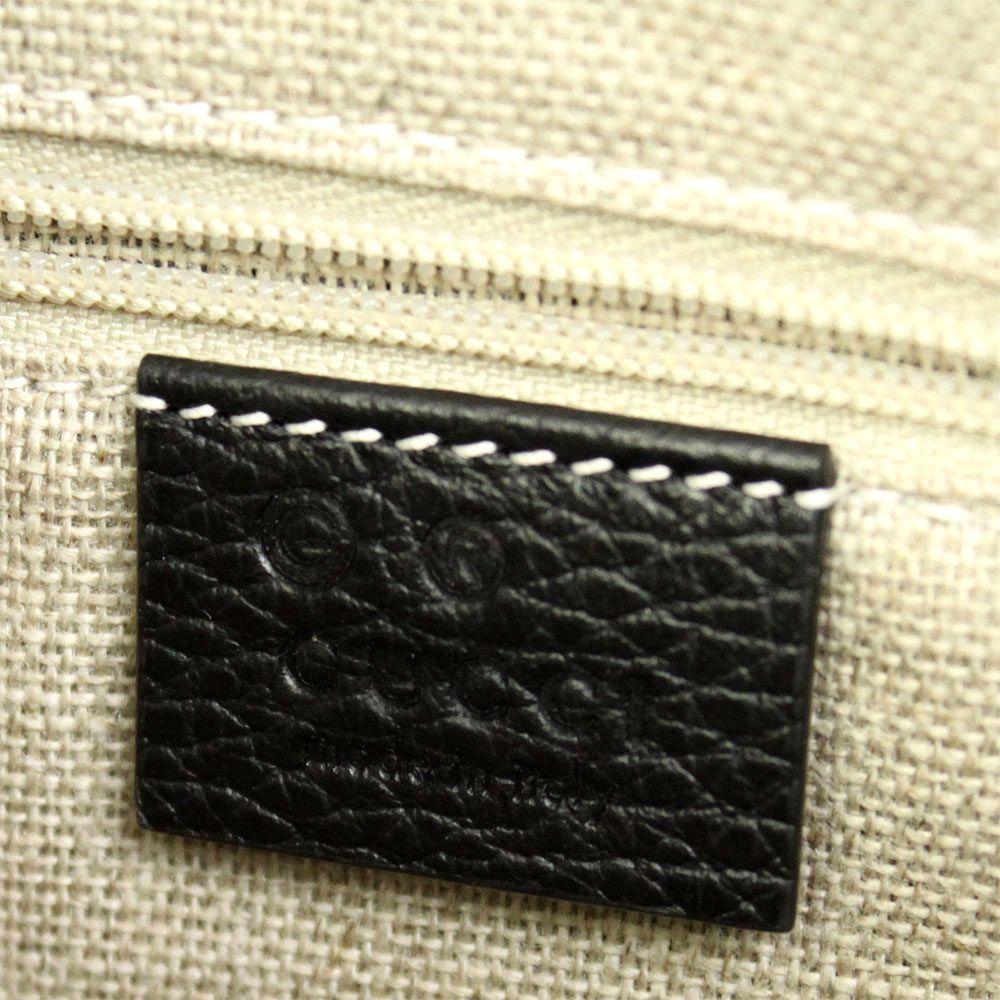 グッチ バッグ レザー ブラック 510302 GUCCI チェーンショルダーバッグ インターロッキングG 510302 CA00G 1000 