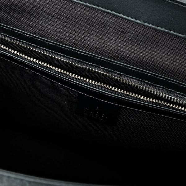 グッチ GUCCI GGスプリーム ショルダーバッグ メッセンジャーバッグ ブラック×グレー [メンズ] 474138 K5RLN 1095 