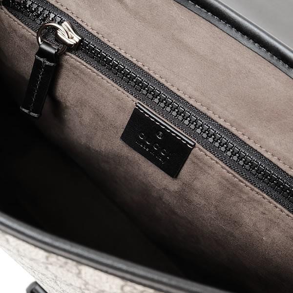 グッチ GUCCI GG柄 GGスプリーム キャンバス スモール メッセンジャー ショルダーバッグ ベージュ×ブラック [メンズ] 473877 K5RLX 9769