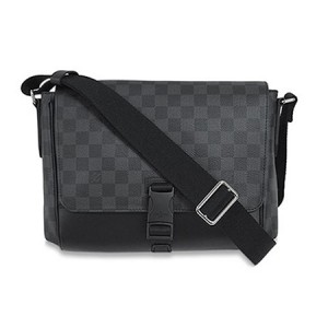 ルイヴィトン ダミエ・グラフィット LV メンズ メッセンジャーバッグ ショルダー 斜めがけ メッセンジャーPM　N41457