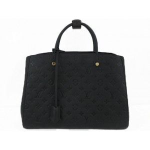 ルイヴィトンLOUIS VUITTON　モノグラムアンプラント　モンテーニュGM　2Wayハンドバッグ ノワール M41069