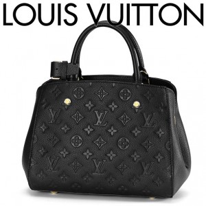 ルイ・ヴィトン LOUIS VUITTON モノグラムアンプラント 2WAYハンドバッグ ブラック 黒 M41053 