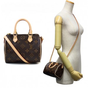 ルイヴィトン LOUIS VUITTON バッグ レディース ショルダーバッグ モノグラム ナノ・スピーディ M61252