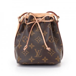 ルイヴィトン LOUIS VUITTON バッグ レディース ショルダーバッグ モノグラム ナノ・ノエ M41346