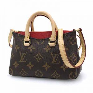 ルイヴィトン LOUIS VUITTON バッグ レディース ショルダーバッグ ハンドバッグ モノグラム ナノ・パラス M61254