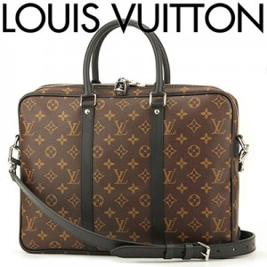 ルイ・ヴィトン LOUIS VUITTON モノグラム バッグ ブリーフケース ブラウン M52005 