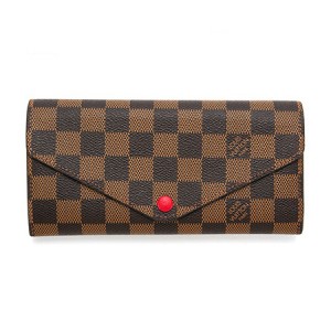 ルイヴィトン LOUIS VUITTON  長財布 小銭入れあり メンズ レディース ダミエ ポルトフォイユ・ジョセフィーヌ N63543