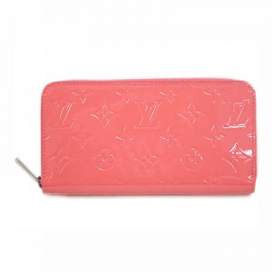 ルイヴィトンLOUIS VUITTON　　ヴェルニ　ラウンドジップ長財布　ヴェルニ　ジッピーウォレット　ポピーペタル　M61562