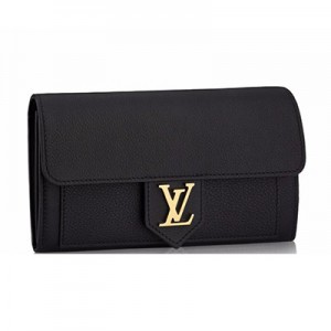 ルイ ヴィトン ポルトフォイユロックミー ファスナー長財布 ノワール  LOUIS VUITTON ルイ ヴィトン ロックミー 財布 M60861​