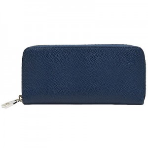 ルイヴィトン LOUIS VUITTON タイガ 財布 長財布 ラウンドファスナー オセアン ネイビー 紺 M32837 