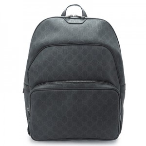 グッチ リュックサック GUCCI バックパック GGSUPREME/GGスプリーム PVC キャンバス ブラック×グレー 322069 KHN7R 1078