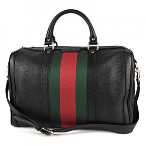 グッチ ハンドバッグ GUCCI  ヴィンテージウェブ ボストン レディース BLACK ブラック 黒 ウェブ ボストン 2WAY ショルダー 上品 シンプル 247205 A7MAG 1060​