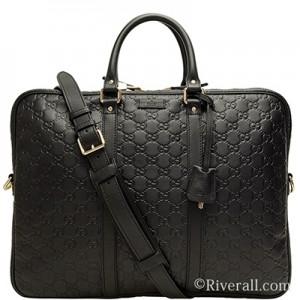グッチGUCCI 2Wayブリーフケース/ビジネスバッグ メンズ ブラック 208463bnx1g1000