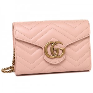 グッチ ショルダーバッグ レディース GUCCI  ピンク 474575 DRW1T 5909