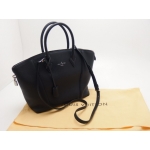 ルイヴィトンLOUIS VUITTON  ヴォーカシミールレザー ロックイットPM ハンドバッグ ノワール M50028