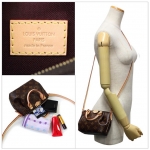 ルイヴィトンLOUIS VUITTON モノグラム　LV　2WAY　ミニバッグ　斜めがけ　クロスボディバッグ　ナノ・テュレン　M61253