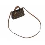 ルイヴィトン LOUIS VUITTON モノグラム LV 2WAY ミニバッグ 斜めがけ クロスボディバッグ ナノ・パラス ノワール　M61416