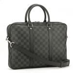 ルイ・ヴィトン  LOUIS VUITTON ダミエグラフィット バッグ ブリーフケース グレー ブラック N41478 
