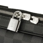 ルイ・ヴィトン  LOUIS VUITTON ダミエグラフィット バッグ ブリーフケース グレー ブラック N41478 