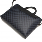ルイ・ヴィトン (LOUIS VUITTON) ダミエ・コバルトPDJ NM ブリーフケース  グレー系 N41589
